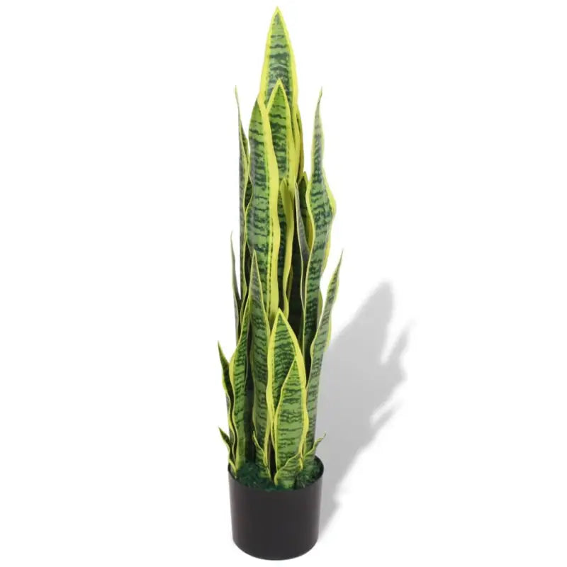 Kunst yucca plant voor een groene touch in je interieur - Groen / 1 / Sansevieria/90 cm - Kunstplanten