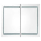 LED Opmaakkastje voor Badkamer met Spiegel en Verlichting - Badkamerkaptafels