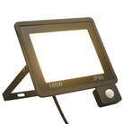LED-spotlight met sensor voor tuin oprit en veranda - Warmwit / 1 / 100 w - Schijnwerpers & spotlights