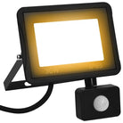 LED-spotlight met sensor voor tuin oprit en veranda - Warmwit / 1 / 30 w - Schijnwerpers & spotlights