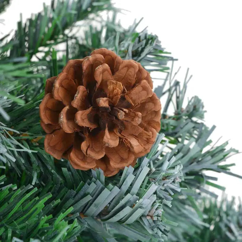 Levensechte Kerstboom met Aanpasbare Takken en Witte Uiteinden - Kerstbomen