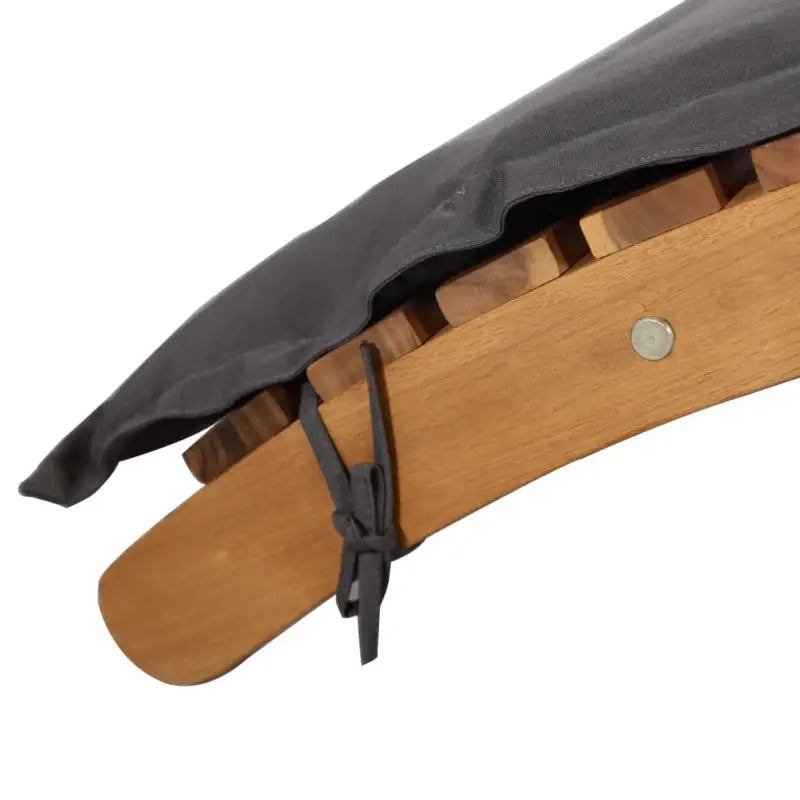 Lichte Ligstoelen van massief acaciahout voor binnen en buiten - Ligstoelen