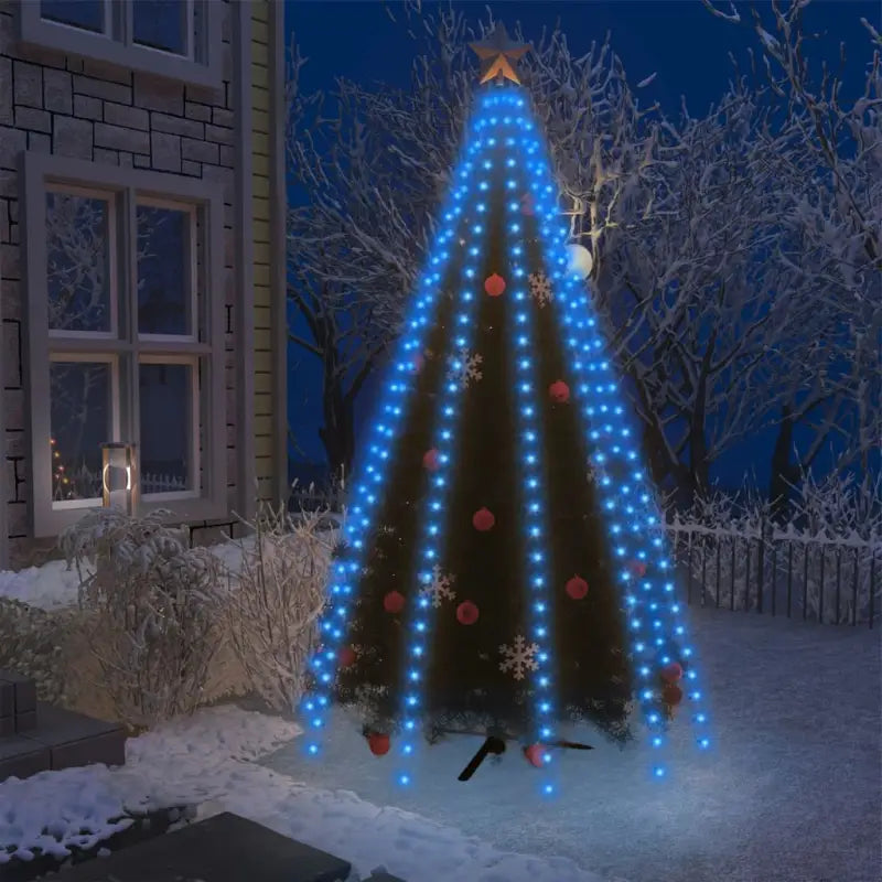 Lichtslangen voor zowel binnen als kerstboom versiering met energiezuinige LED’s - Blauw / 300 cm / 1 - Lichtslangen