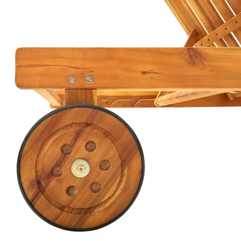 Ligstoelen van massief acaciahout voor ultiem tuincomfort - Ligstoelen