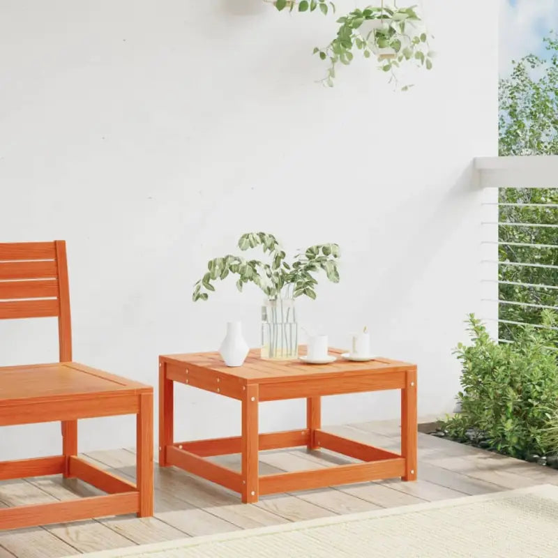 Loungebanken van massief grenenhout met modulair ontwerp voor je tuin - Loungebanken