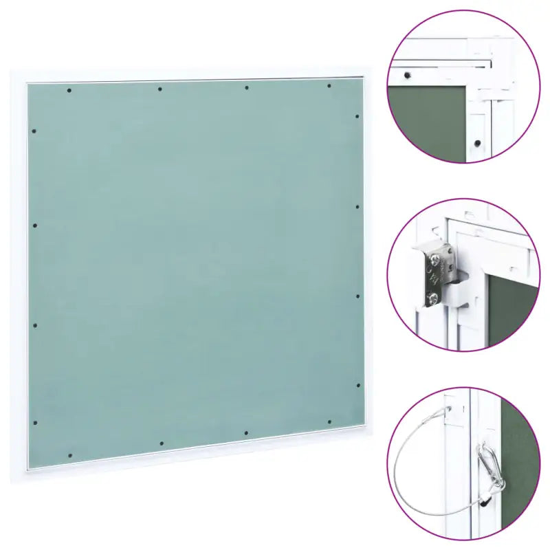 Luiken met aluminium frame voor toegang tot meters en inspectieopeningen - 700 x 700 mm - Luiken