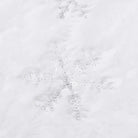 Luxe kerstboomrok met bont voor een warme kerstversiering - Kerstboomrokken