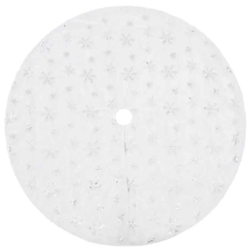 Luxe kerstboomrok met bont voor een warme kerstversiering - Kerstboomrokken