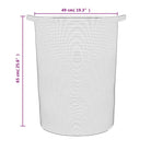 Manden Met Modern Design Van Gemaakt Van Geweven Katoen - Manden