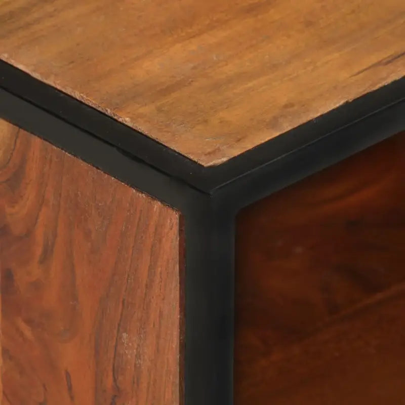 Massief acaciahout Tv-meubel met rustieke en industriële uitstraling - Tv-meubels