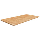 Massief eikenhout wastafelblad voor een natuurlijke renovatie - Lichtbruin / 100 x 50 x 1.5 cm - Aanrechtbladen