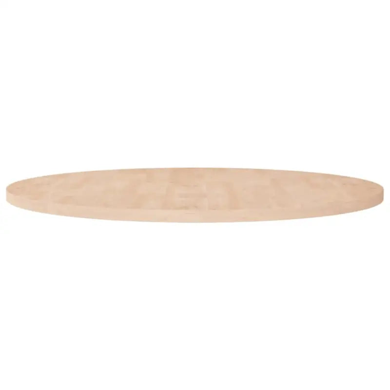 Massief eikenhouten houten en ronde tafelbladen voor thuis en horeca - Naturel / Ø 90 x 2.5 cm / 1 - Tafelbladen