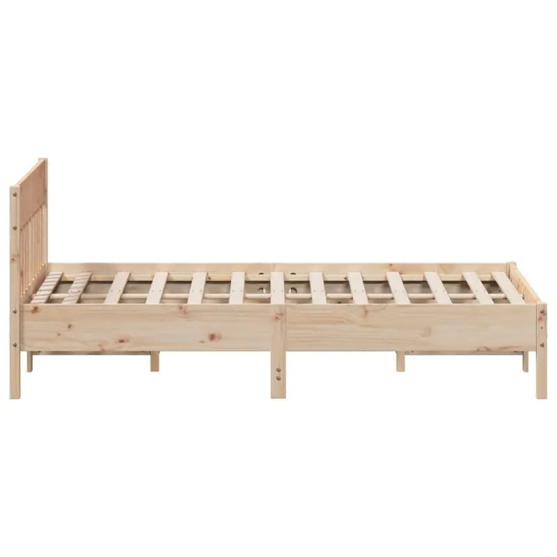 Massief Grenenhout Bedframe met Multiplex Lattenbodem voor Uitstekende Ondersteuning - Bedden & bedframes
