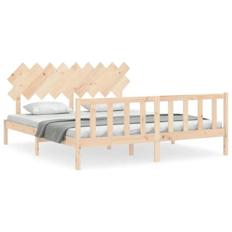 Massief Grenenhout Bedframe voor een comfortabele en stijlvolle slaapkamer - Bedden & bedframes