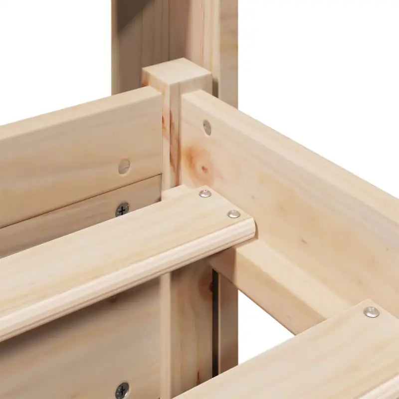 Massief Grenenhout Bedframe voor een Natuurlijke en Comfortabele Slaapplek - Bedden & bedframes