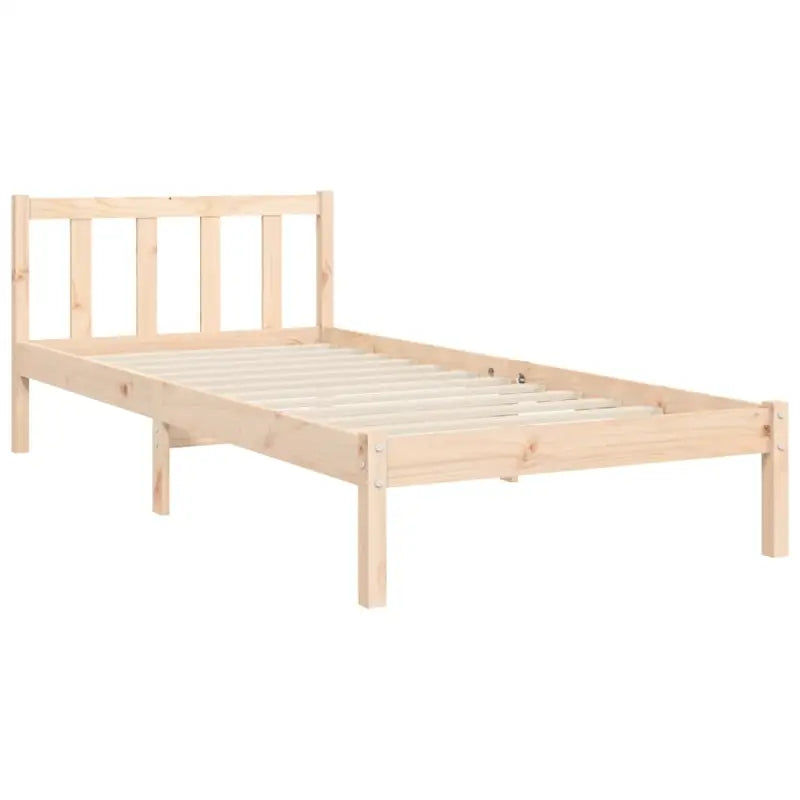 Massief Grenenhout Bedframe voor een Natuurlijke en Stevige Slaapplek - Bedden & bedframes