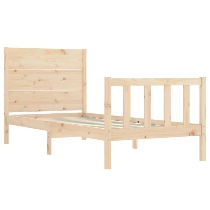 Massief Grenenhout Bedframe voor een Natuurlijke en Stevige Slaapplek - Bedden & bedframes