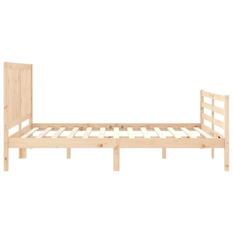Massief Grenenhout Bedframe voor een Praktisch en Natuurlijk Interieur - Bedden & bedframes