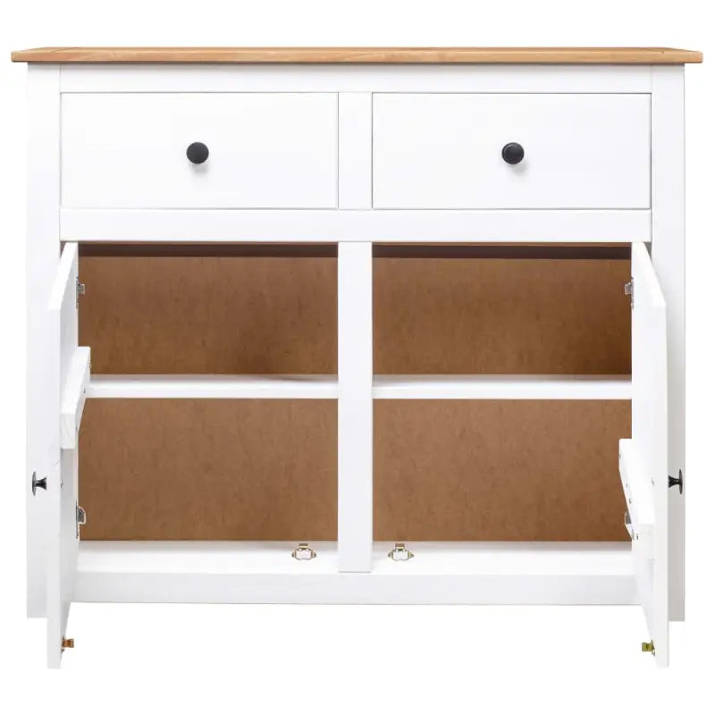 Massief Grenenhout Dressoir met Rustiek en Trendy Design - Dressoirs & buffetkasten