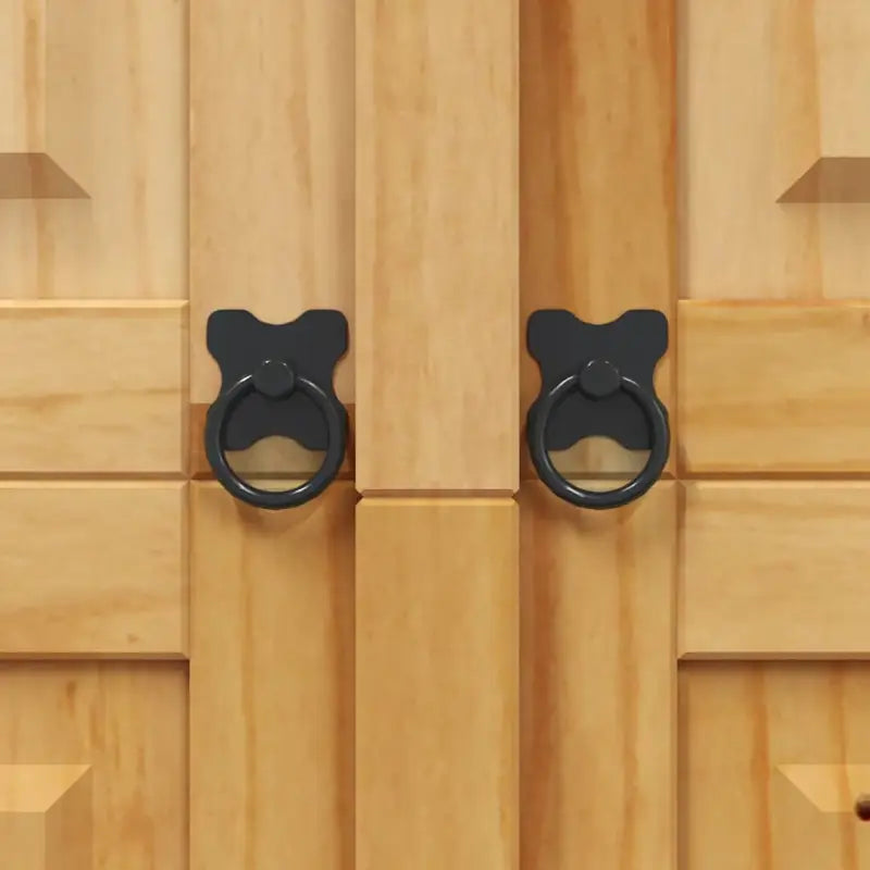 Massief grenenhout opbergkast met open planken in Mexicaanse stijl - Opbergkasten & lockerkasten