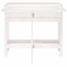 Massief grenenhout plantenbak met inklapbaar tafelblad voor buiten - Bloempotten & plantenbakken