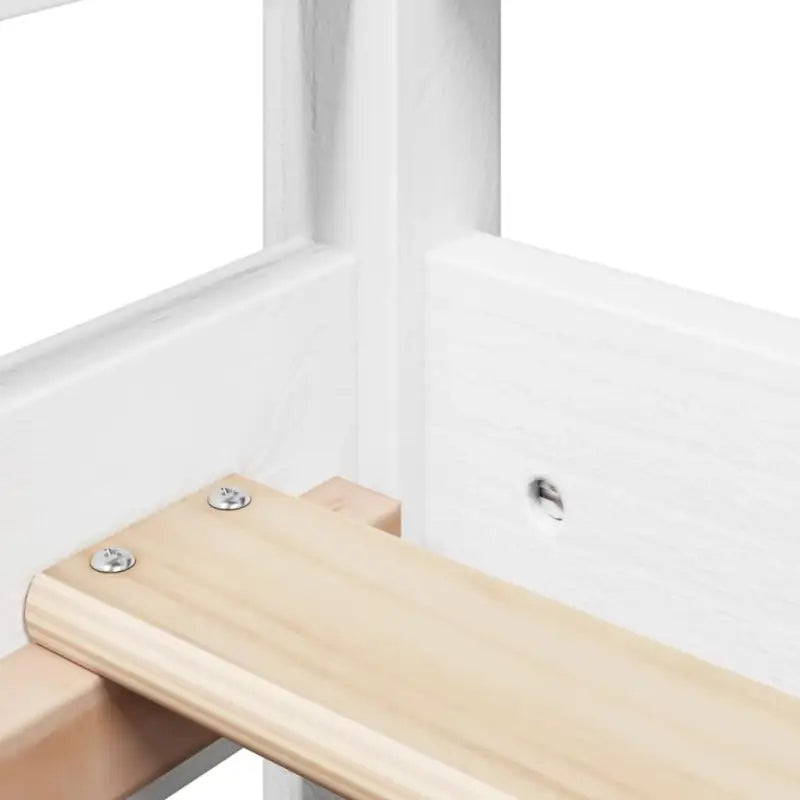 Massief Grenenhout Slaapbank en Bank in Wit voor Slaapkamer en Woonkamer - Bedden & bedframes