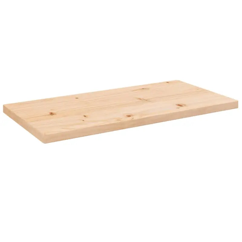 Massief Grenenhout Tafelblad voor thuis en horeca opknapbeurt - Naturel / 80 x 40 x 2.5 cm / 1 - Tafelbladen