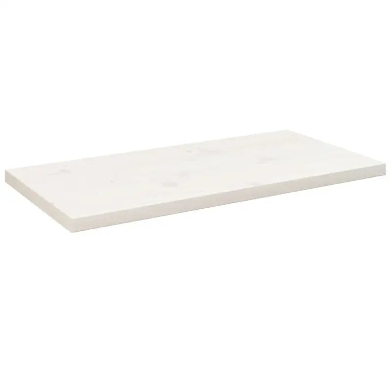 Massief Grenenhout Tafelblad voor thuis en horeca opknapbeurt - Wit / 80 x 40 x 2.5 cm / 1 - Tafelbladen