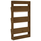 Massief grenenhout verticale muurplantbak voor tuin en balkon - Bloempotten & plantenbakken