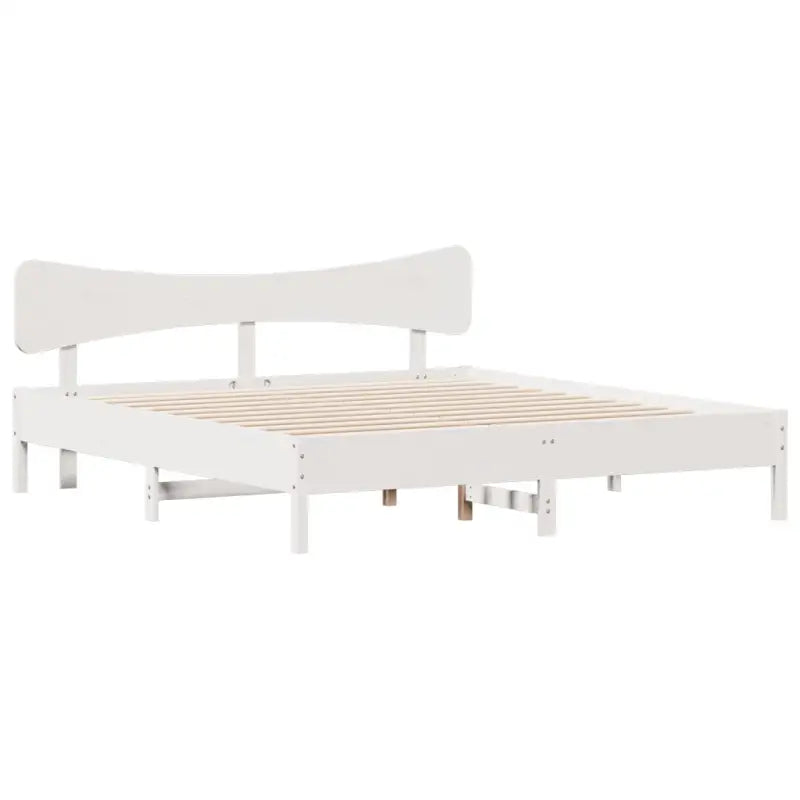 Massief grenenhouten bedframe met multiplex lattenbodem voor een goede nachtrust - Bedden & bedframes