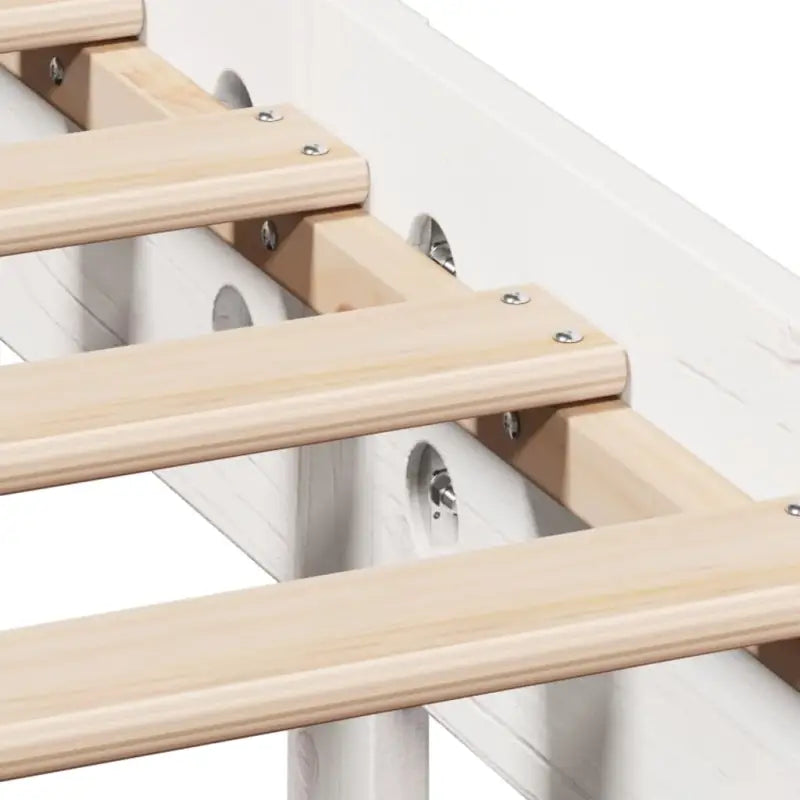 Massief grenenhouten bedframe met uitstekende ondersteuning voor een goede nachtrust - Bedden & bedframes