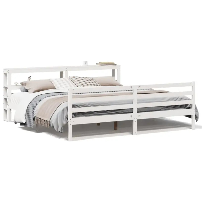 Massief grenenhouten bedframe voor een natuurlijke en comfortabele slaapkamer - Bedden & bedframes