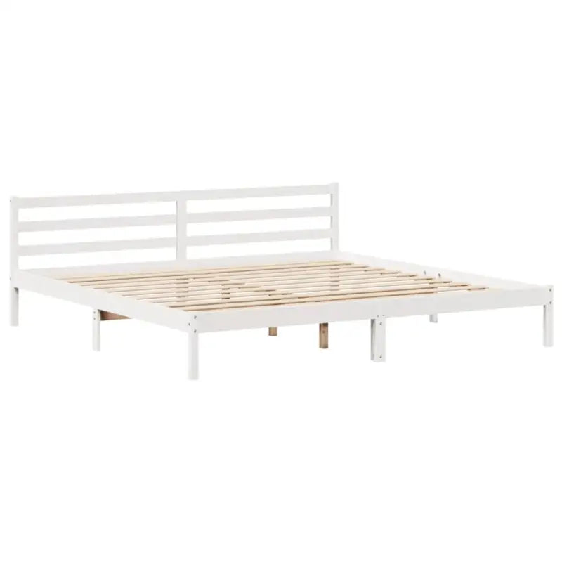Massief grenenhouten bedframe voor een natuurlijke en comfortabele slaapkamer - Bedden & bedframes