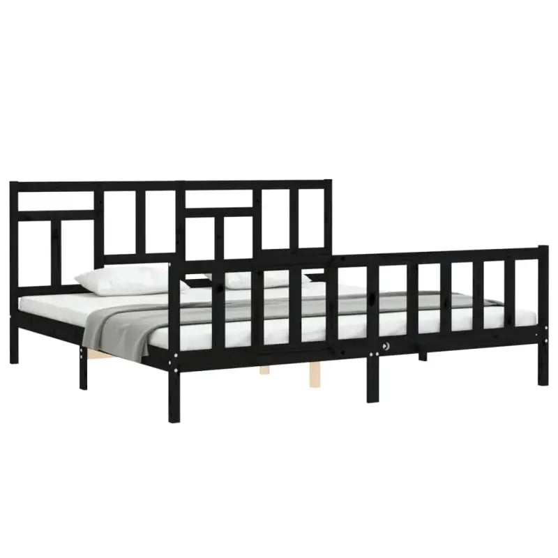 Massief Grenenhouten Bedframe voor een Natuurlijke en Comfortabele Slaapruimte - Bedden & bedframes