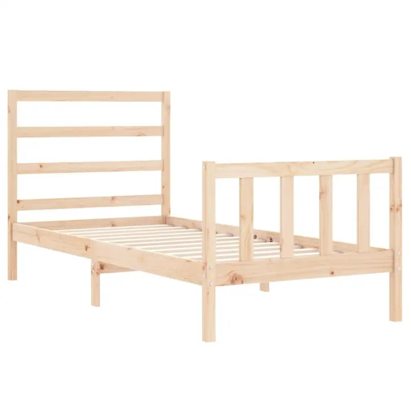 Massief grenenhouten bedframe voor een stevige en natuurlijke uitstraling - Bedden & bedframes