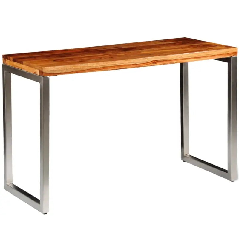 Massief Mangohout Eettafel en Bureau met Elegant Ontwerp - 1 / Massief acaciahout - Eettafels