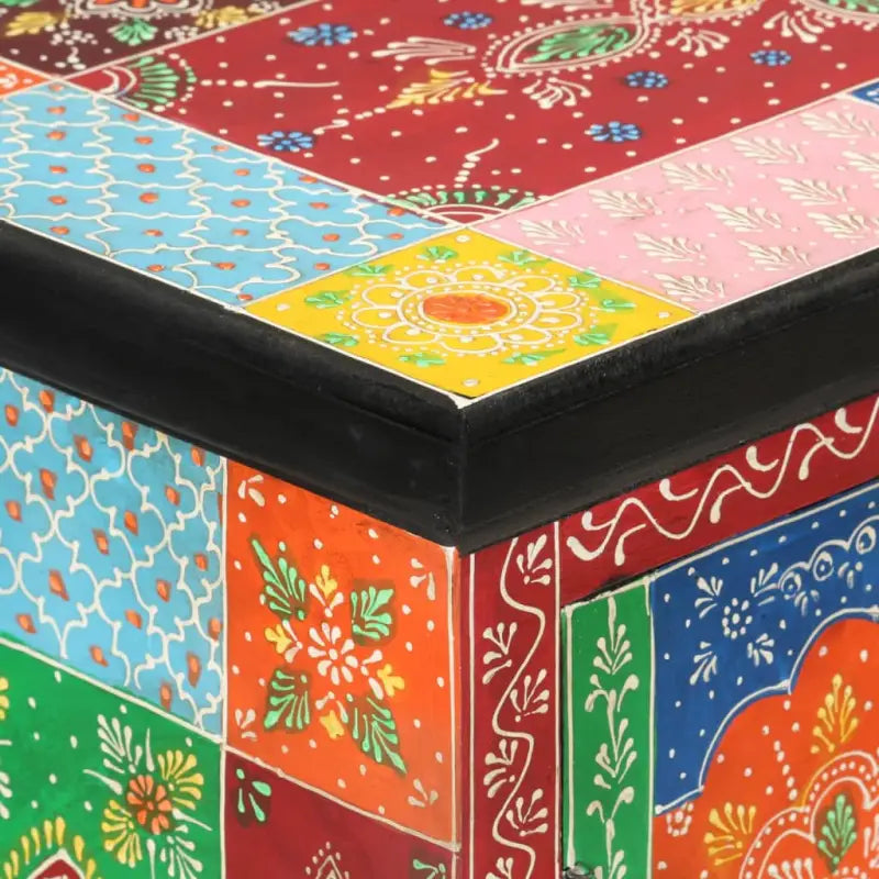 Massief mangohouten dressoir met kleurrijk ontwerp voor je interieur - 1 / 53 cm - Dressoirs & buffetkasten