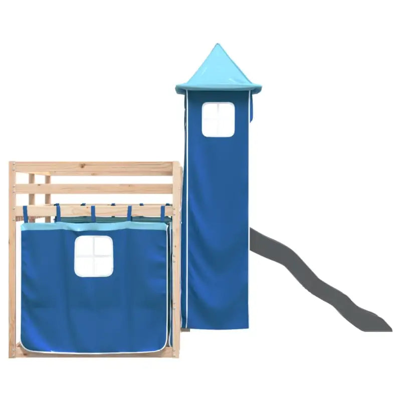 Metalen stapelbed van massief grenenhout voor compacte slaapkamers - Bedden & bedframes