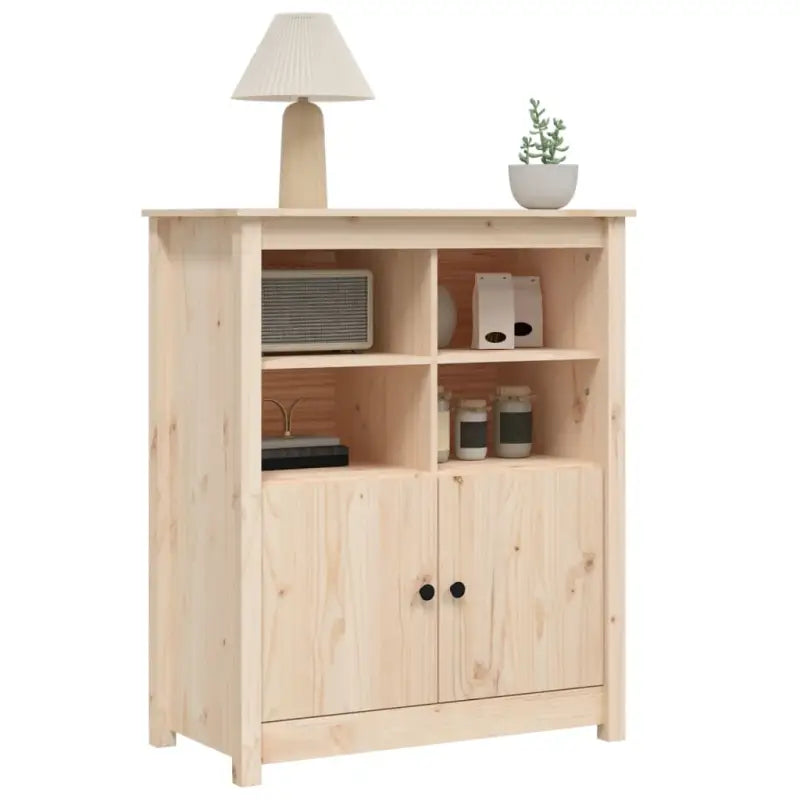 Minimalistisch dressoir van massief grenenhout voor natuurlijk interieur - Dressoirs & buffetkasten