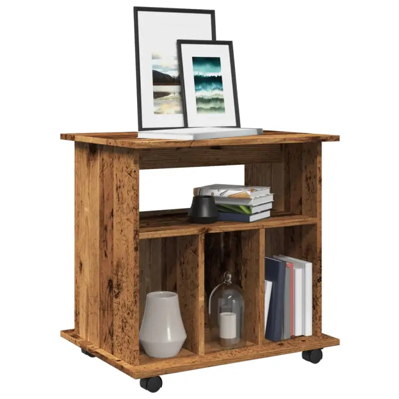 Mobilie opbergkast van bewerkt hout voor een moderne uitstraling - Oud hout / 1 - Opbergkasten & lockerkasten