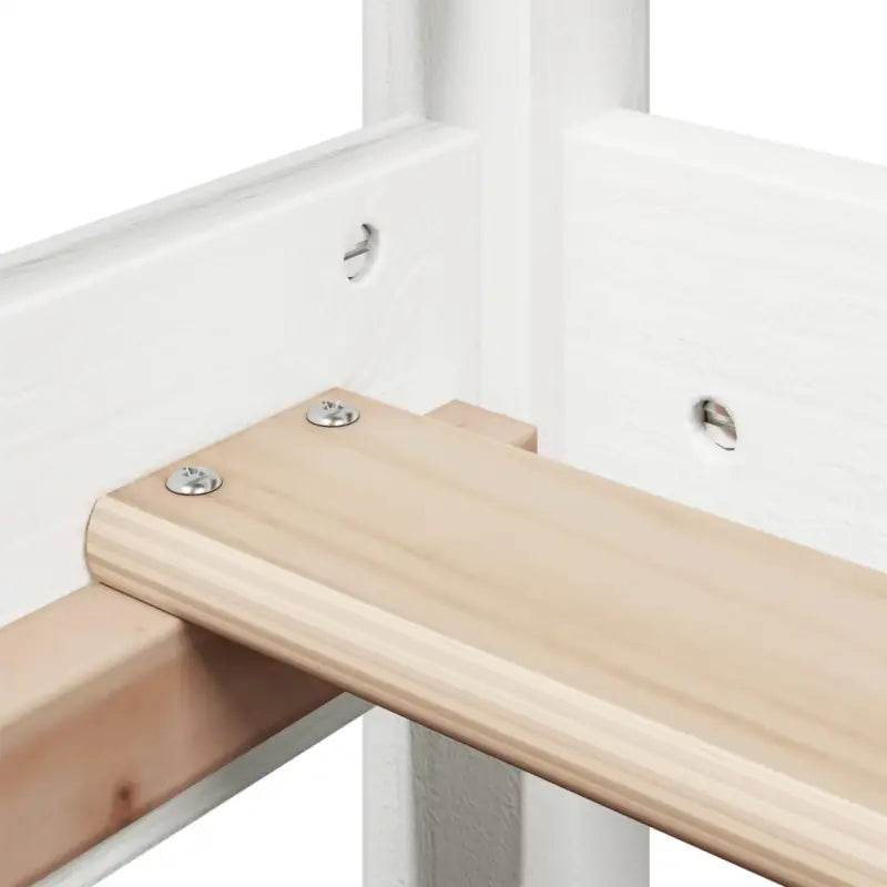 Modern bedframe met multiplex lattenbodem in massief grenenhout - Bedden & bedframes