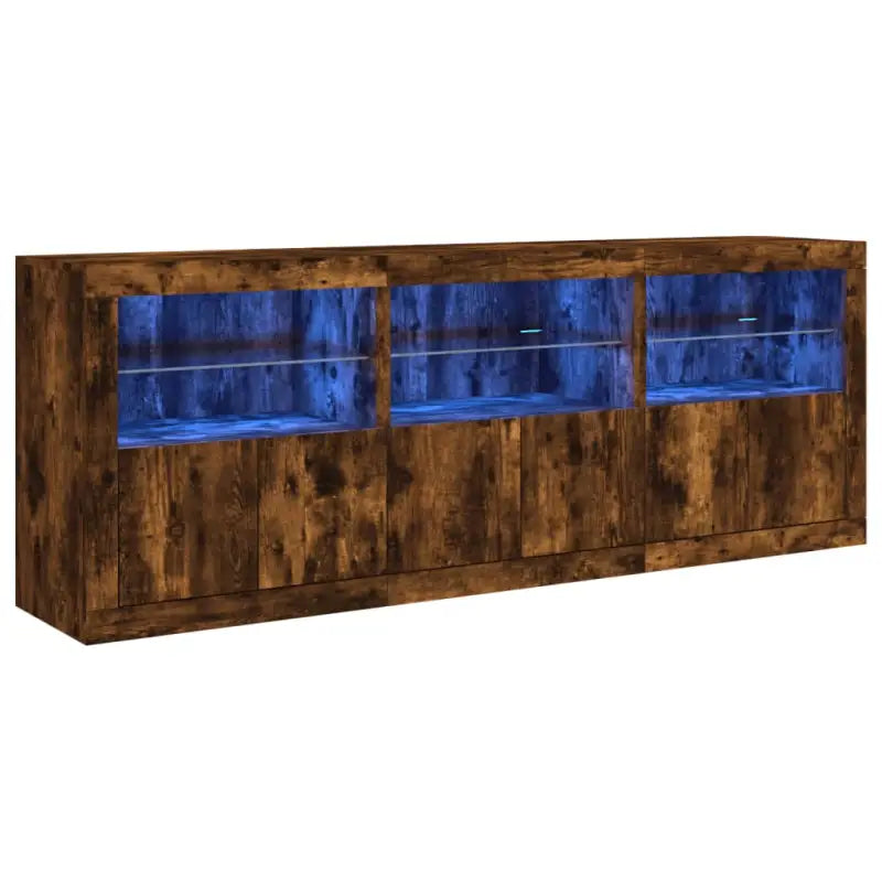 Modern dressoir met rgb led-verlichting en duurzaam bewerkt hout - Dressoirs & buffetkasten