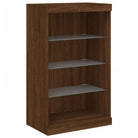 Modern dressoir met RGB LED-verlichting en duurzame houten afwerking - Dressoirs & buffetkasten