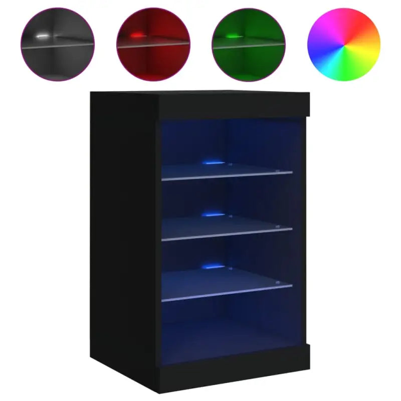 Moderne dressoir met LED-verlichting en duurzaam bewerkt hout - Dressoirs & buffetkasten