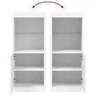 Moderne dressoir met LED-verlichting en duurzaam bewerkt hout - Dressoirs & buffetkasten