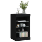 Moderne dressoir met LED-verlichting en duurzaam bewerkt hout - Dressoirs & buffetkasten