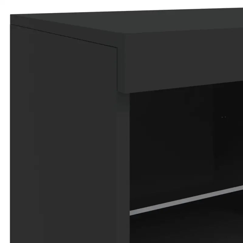 Moderne dressoir met rgb led-verlichting en hoogwaardig bewerkt hout - Dressoirs & buffetkasten