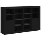 Moderne dressoirs met LED-verlichting van bewerkt hout - Dressoirs & buffetkasten