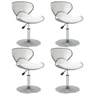 Moderne Eetkamerstoelen met Comfort en Elegant Design - Wit / 4 - Eetkamerstoelen