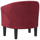 Moderne fluwelen kuipstoel voor elegantie en comfort - Fauteuils & Relaxfauteuils